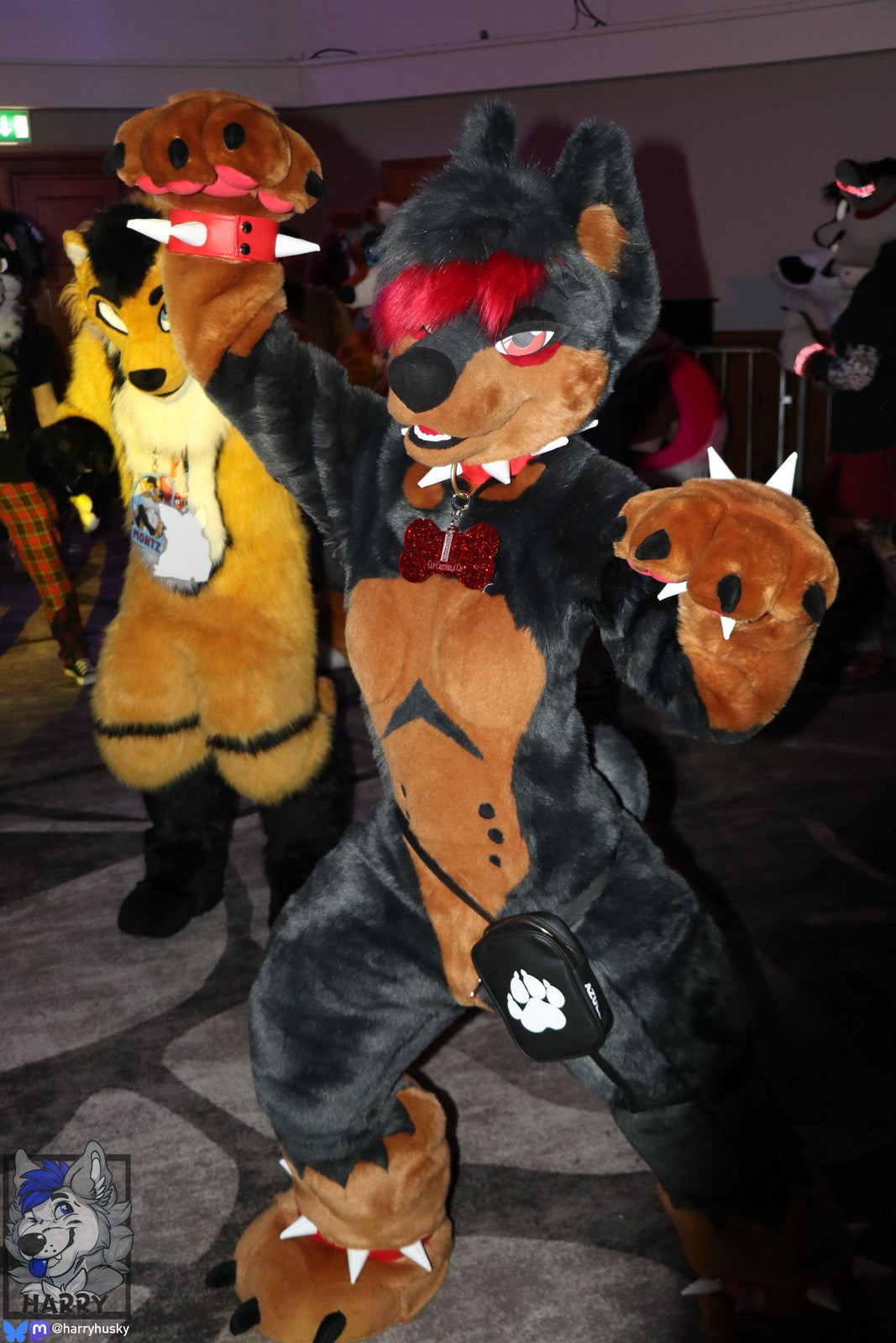 Zulee Fursuit-Friendly Furry Con Thigh Bag